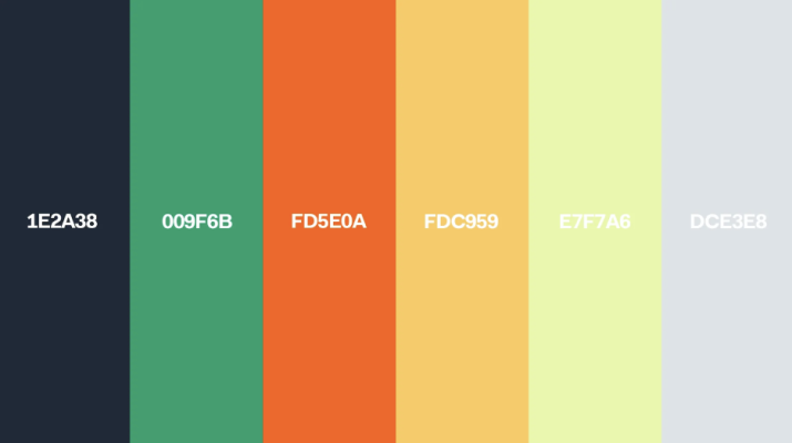 Palette de couleur - DayinDay